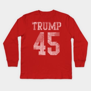 Trump 45th President inauguration Kids Long Sleeve T-Shirt